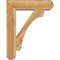 Ekena Millwork Legacy Craftsman Rough Sawn Bracket w/ Offset Brace, Western Red Cedar, 8"W x 30"D x 38"H BKT0806X30X38LEC04RWR - alternate 4